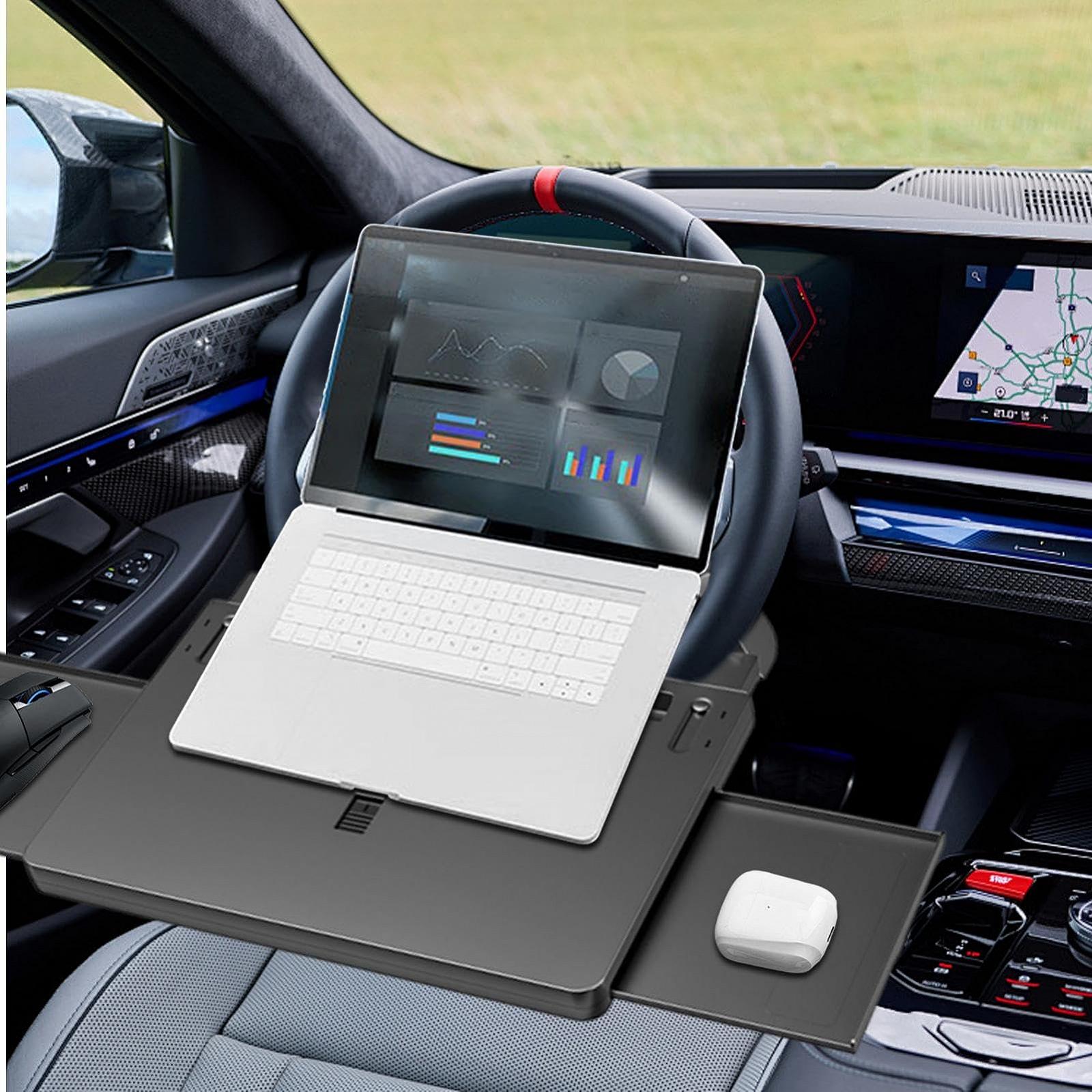 Столик на кермо Розкладний для ноутбука, мобільного телефону, читання, письма, подорожей, кемпінгу, фото №2