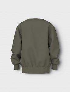 Лонгслів Name it mini Nmmvallen LS Nreg Sweat Bru для хлопчиків synthetic.ua - Фото 1