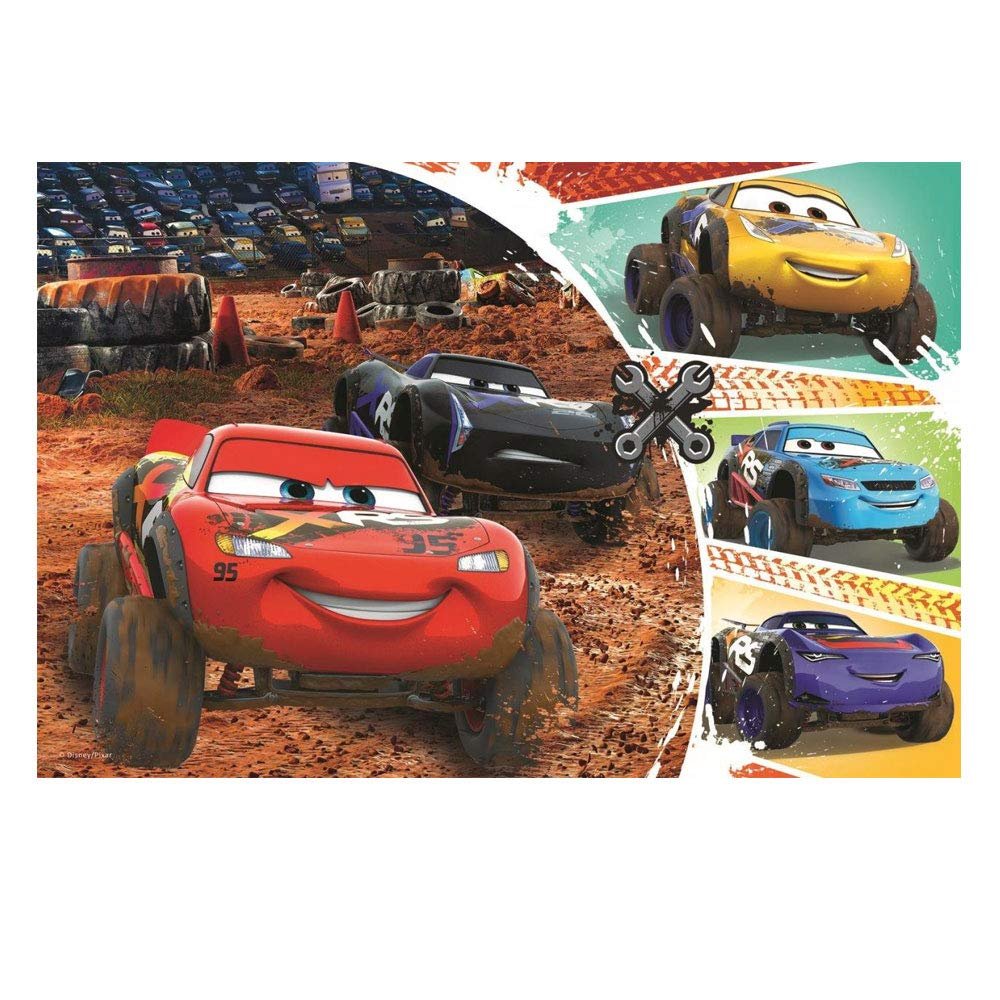 Пазл Trefl Disney Cars 3 17327 Молния Маккуин с друзьями 60 элементов, фото №2 Пазл Trefl Disney Cars 3 17327 Молния Маккуин с друзьями 60 элементов, фото №2