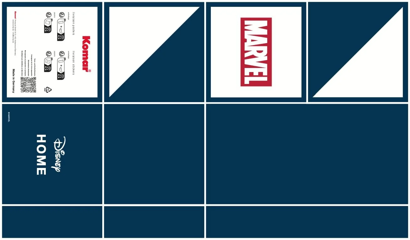 Наклейка на стены Komar Marvel Spidey and His Amazing Friends Chasing 50 x 70 см цветная, фото №4