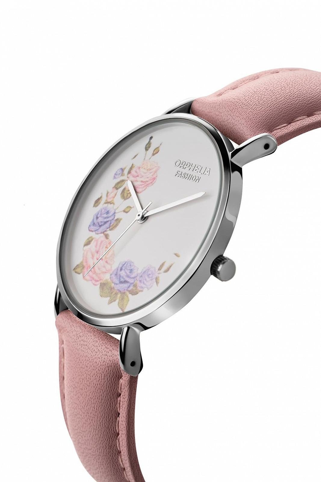 Женские Аналоговые Кварцевые Часы Orphelia Fashion Floral Ремешок Кожаный, фото №2 Женские Аналоговые Кварцевые Часы Orphelia Fashion Floral Ремешок Кожаный, фото №2