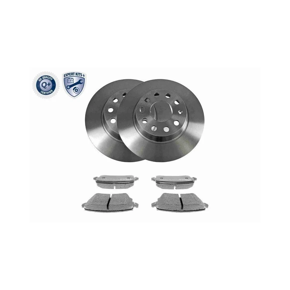 Комплект гальмівних дисків VAICO EXPERT KITS + V10-6621 для AUDI BMW SEAT SKODA, фото №1
