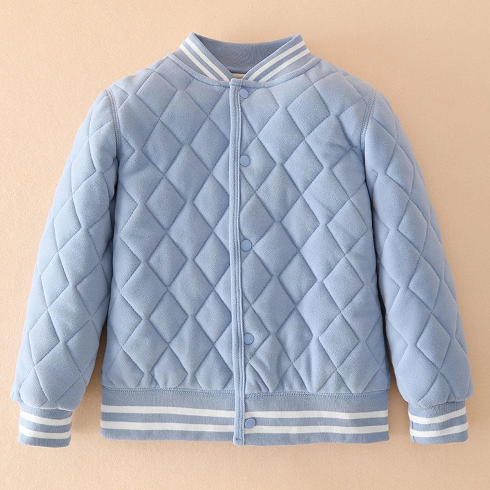 Куртка стьобана для хлопчиків Generisch, дитяча, утеплена зимове, фото №4