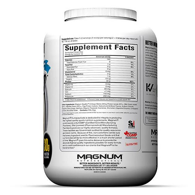 Протеин Magnum Nutraceuticals Quattro 1 820 g 50 servings Vanilla Ice Cream, фото №4 Протеин Magnum Nutraceuticals Quattro 1 820 g 50 servings Vanilla Ice Cream, фото №4