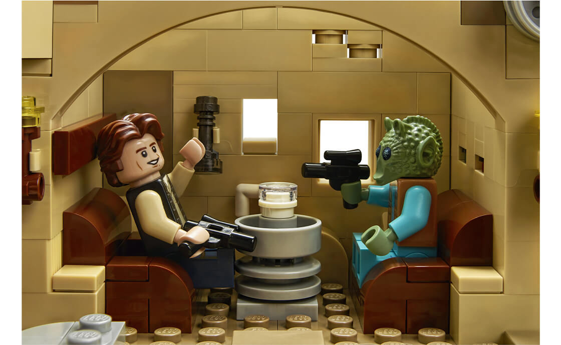 Конструктор LEGO Кантина Мос Эйсли 3187 деталей 75290, фото №8