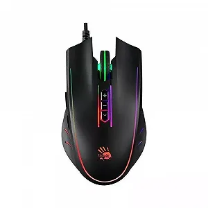 Мышь A4Tech Q81 USB Curve Bloody Black Neon XGlide Optical 3200CPI - Фото 1