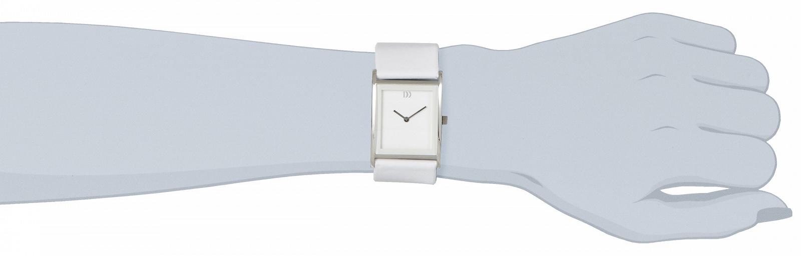 Часы Danish Design Женские Аналоговые Кожа, Белый Ремешок., фото №2