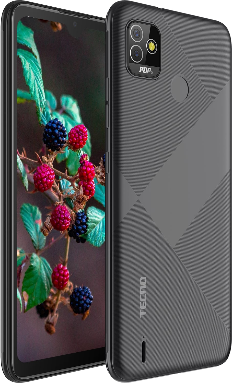 Смартфон TECNO POP 5 BD2p 2/32Gb Dual SIM Obsidian Black 4895180768361, фото №1