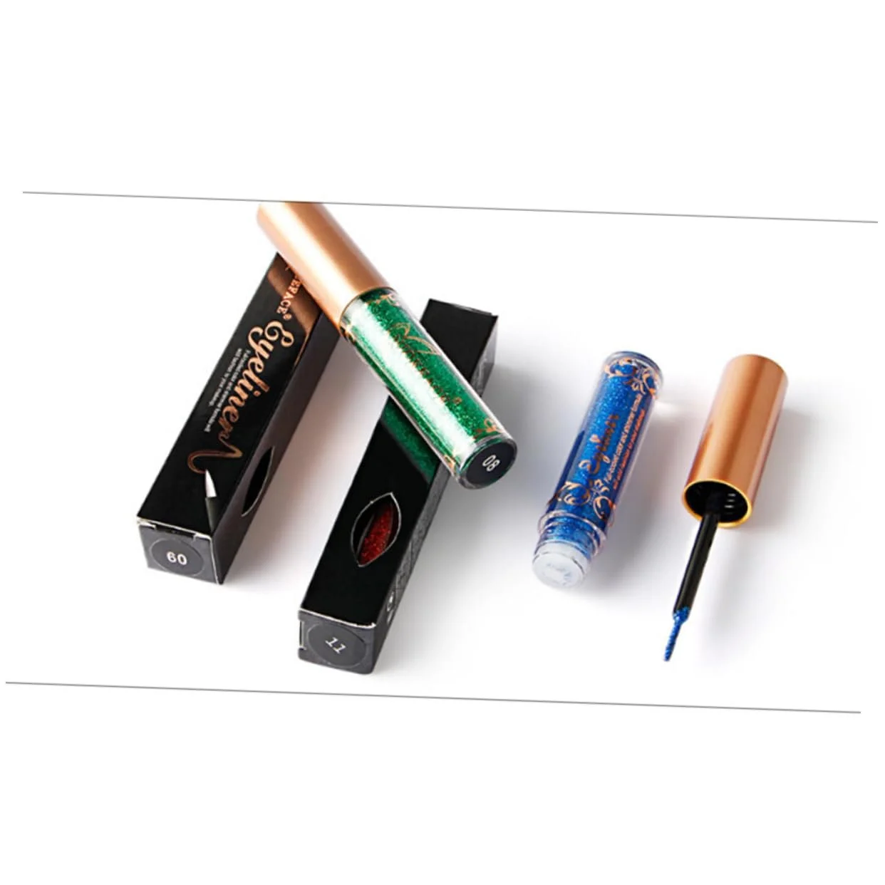 Підводка для очей NOLITOY, водостійка, рідка, фото №2