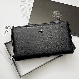Купити Чоловічий шкіряний гаманець на блискавці Lacoste - Фото 1 Чоловічий шкіряний гаманець на блискавці Lacoste - Фото 1