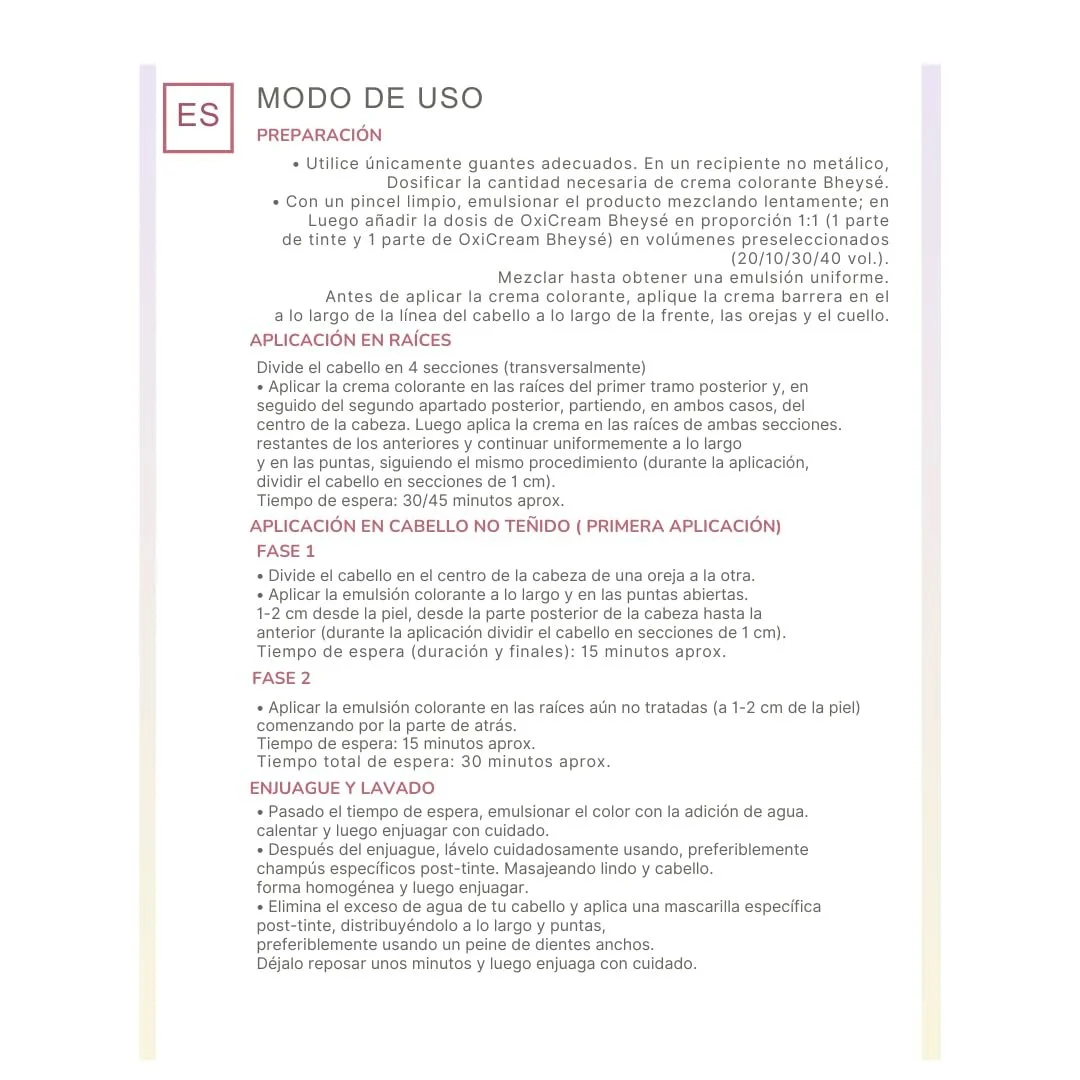 Фарба для волосся Bheysé Renée Blanche 1.0 Чорний, фото №3 Фарба для волосся Bheysé Renée Blanche 1.0 Чорний, фото №3