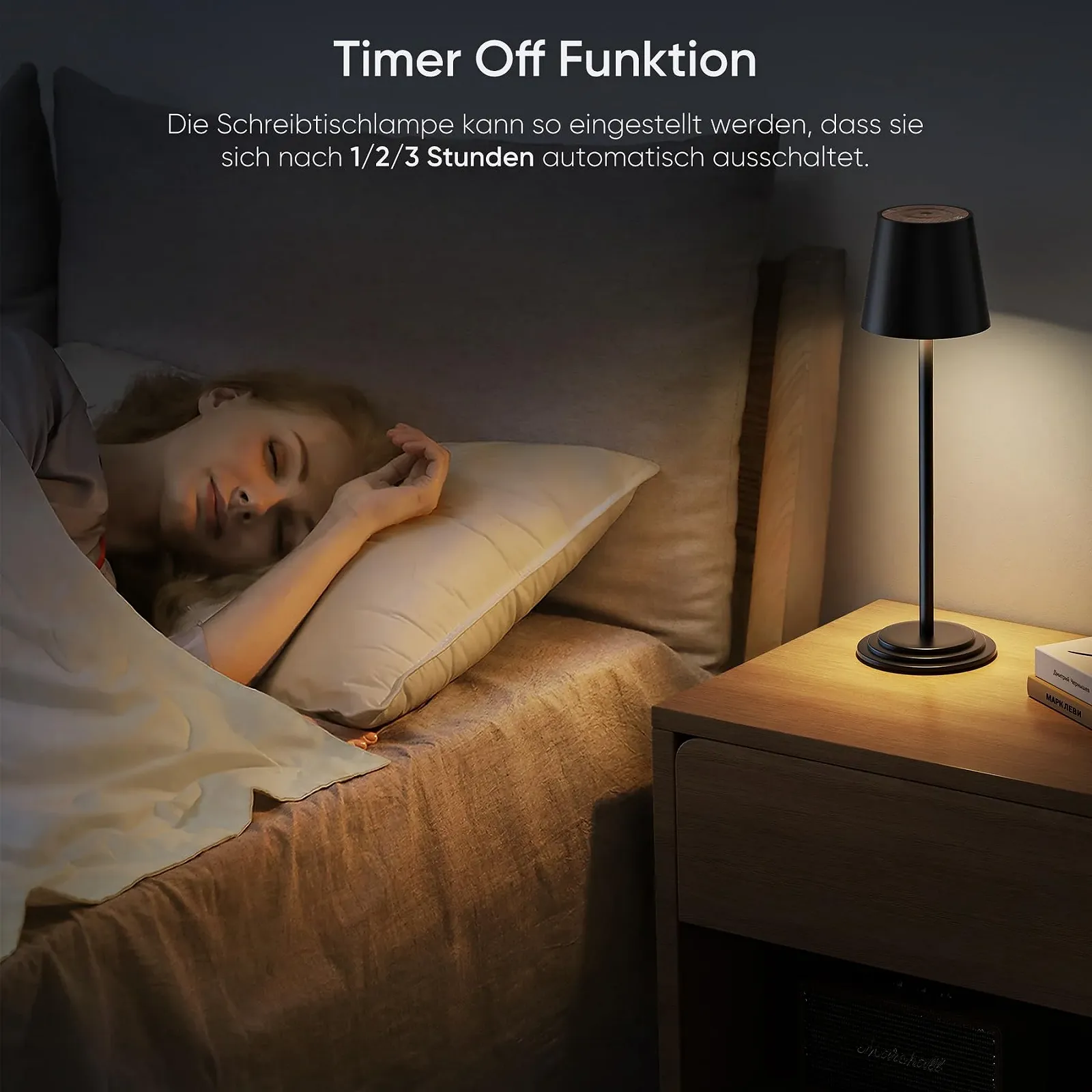 Настільна лампа Бездротова Водонепроникна IP44 Набір із 2 шт. Сенсорна Димерна LED 256 кольорів, фото №4