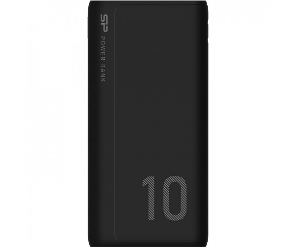 Зовнішній акумулятор Power Bank Silicon GP15 10000mAh Black SP10KMAPBKGP150K, фото №2