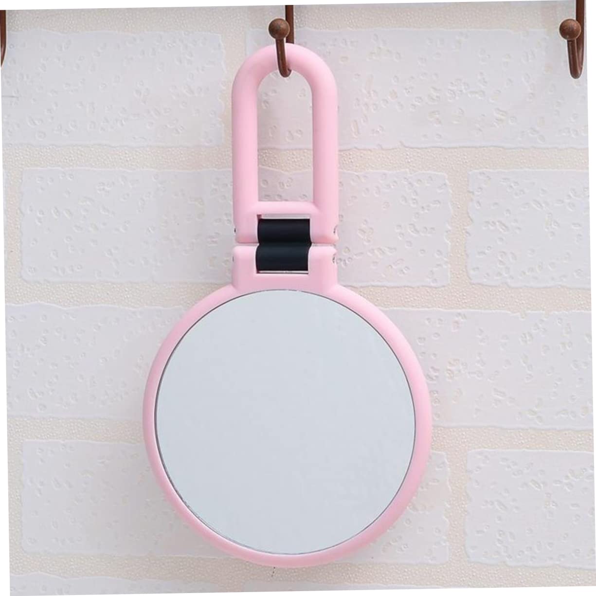 Инструмент для макияжа Angoily 3x увеличительное высокое разрешение зеркало дорожное зеркало безопасности зеркало двустороннее зеркало увеличительное очки для чтения мини настольное портативное зеркало, фото №3
