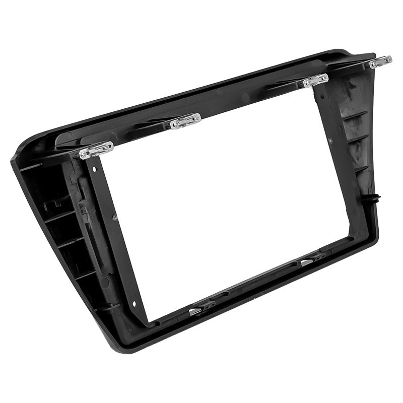 Переходная рамка Lesko 9 Skoda Fabia 2014-2021 Черный (9300-37911), фото №3
