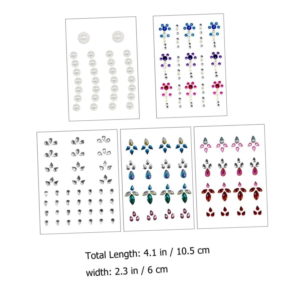 Стрази Самоклеючі для манікюру 15 шт., фото №9