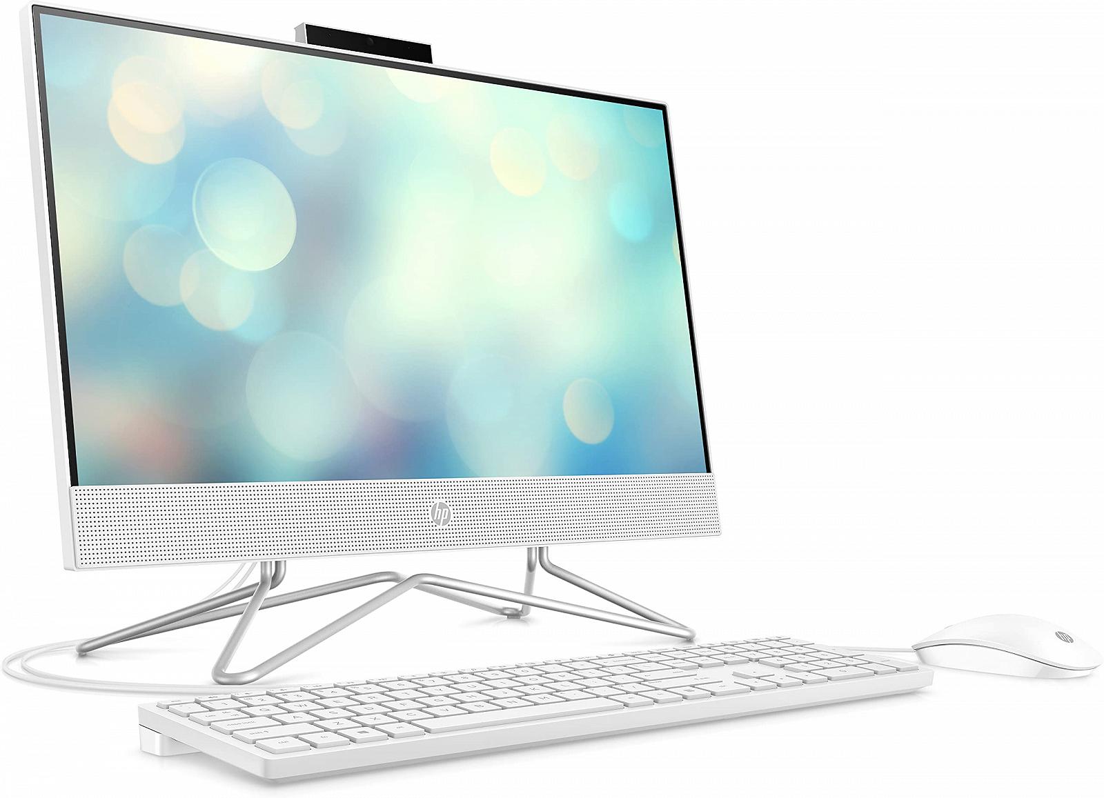 Моноблок HP 22-dd2001ss 21.5" Full HD Intel Celeron J4025 8GB RAM 256GB SSD Intel UHD Graphics 600 без Операційної системи Білий Іспанська клавіатура QWERTY, фото №3