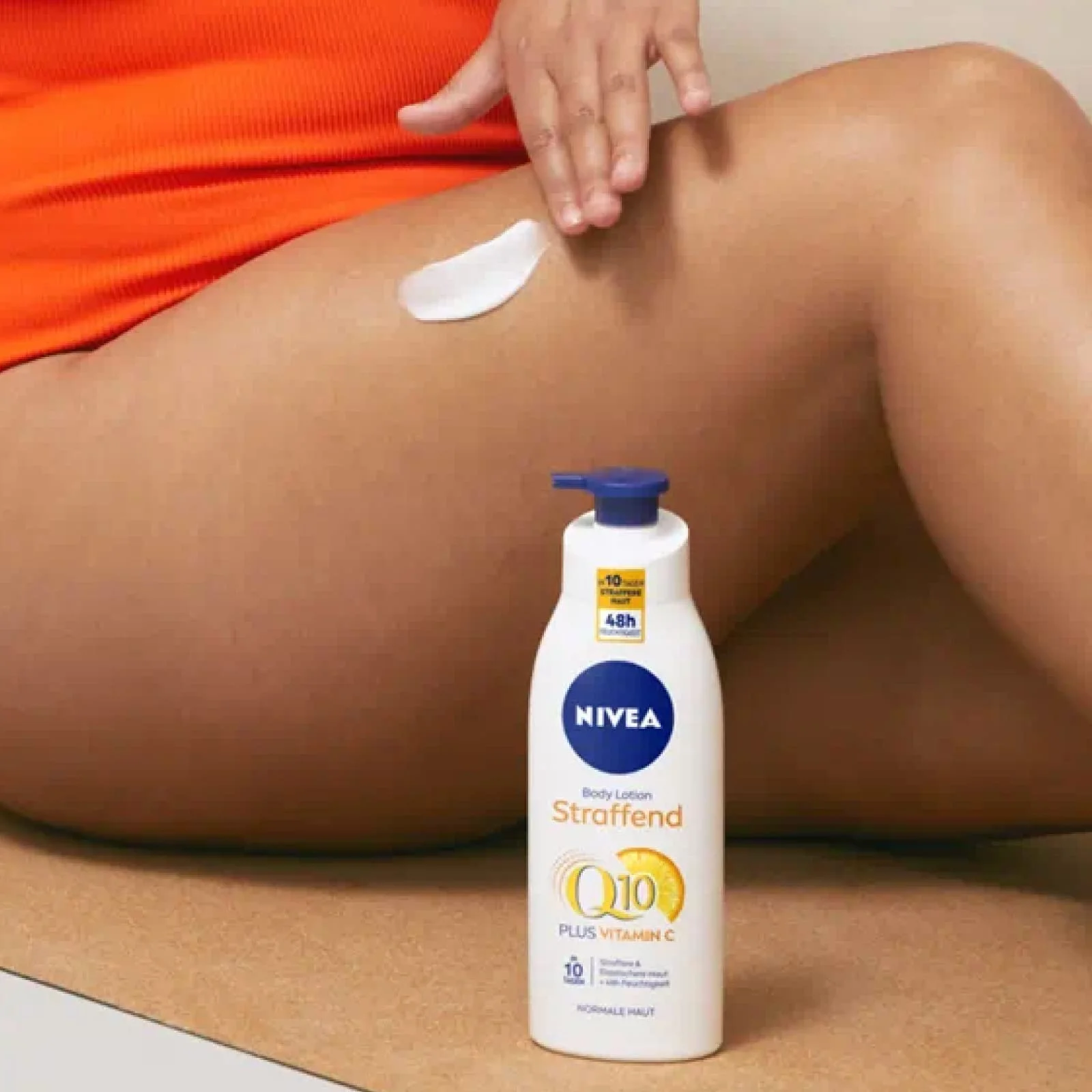 Молочко для тіла Nivea Q10 Зволожувальне Вітамін C Зміцнюючий ефект, Еластичність, Живлення, Антиоксидант, 48 годин, фото №5