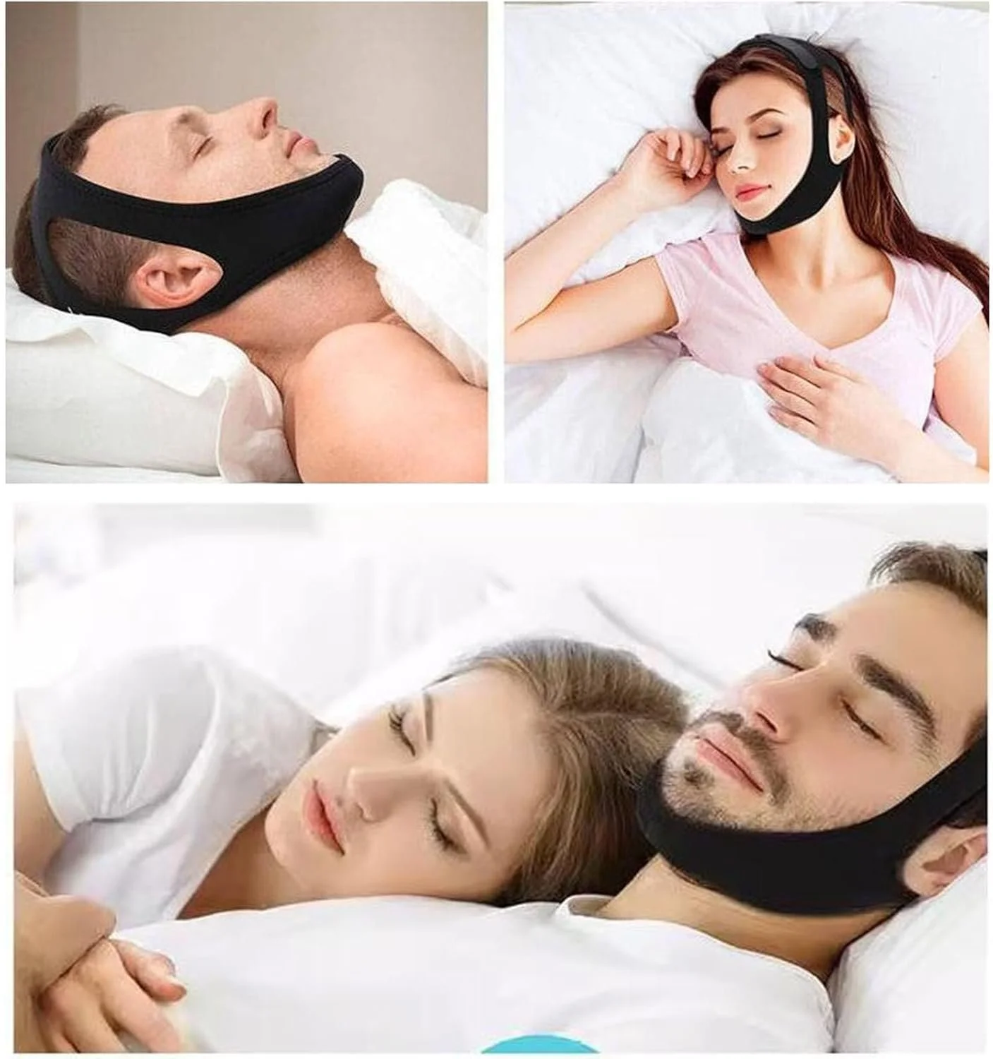 Ремінець проти хропіння універсальний на підборіддя, фото №4 Ремінець проти хропіння універсальний на підборіддя, фото №4