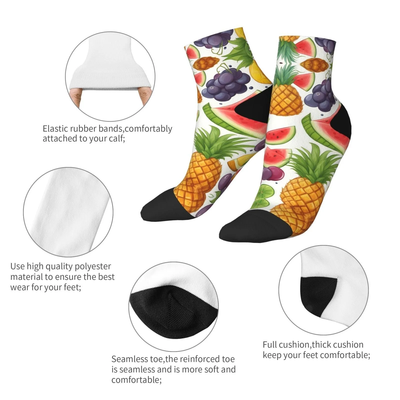 Шкарпетки SSIMOO Фрукти, фото №6