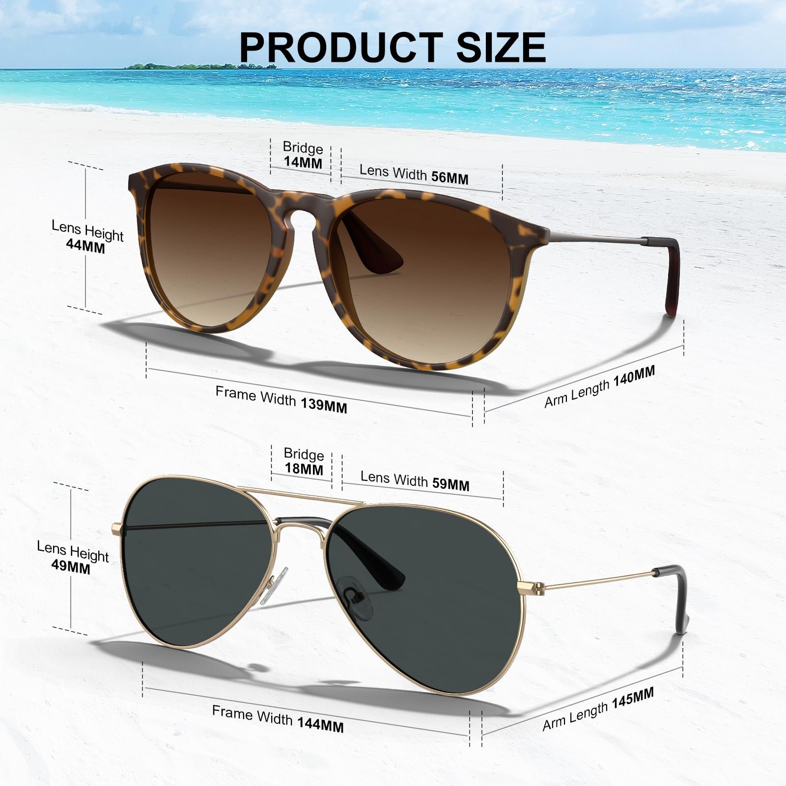 Вінтажні сонцезахисні окуляри пілоти STGATN для жінок та чоловіків, поляризовані, захист UV400, фото №4 Вінтажні сонцезахисні окуляри пілоти STGATN для жінок та чоловіків, поляризовані, захист UV400, фото №4