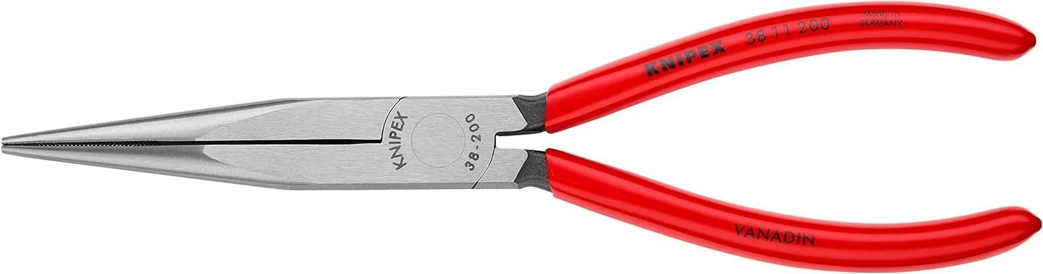 Плоскогубцы KNIPEX 38 11 200 Черный атрaментированный с пластиковым покрытием 200 мм, фото №3