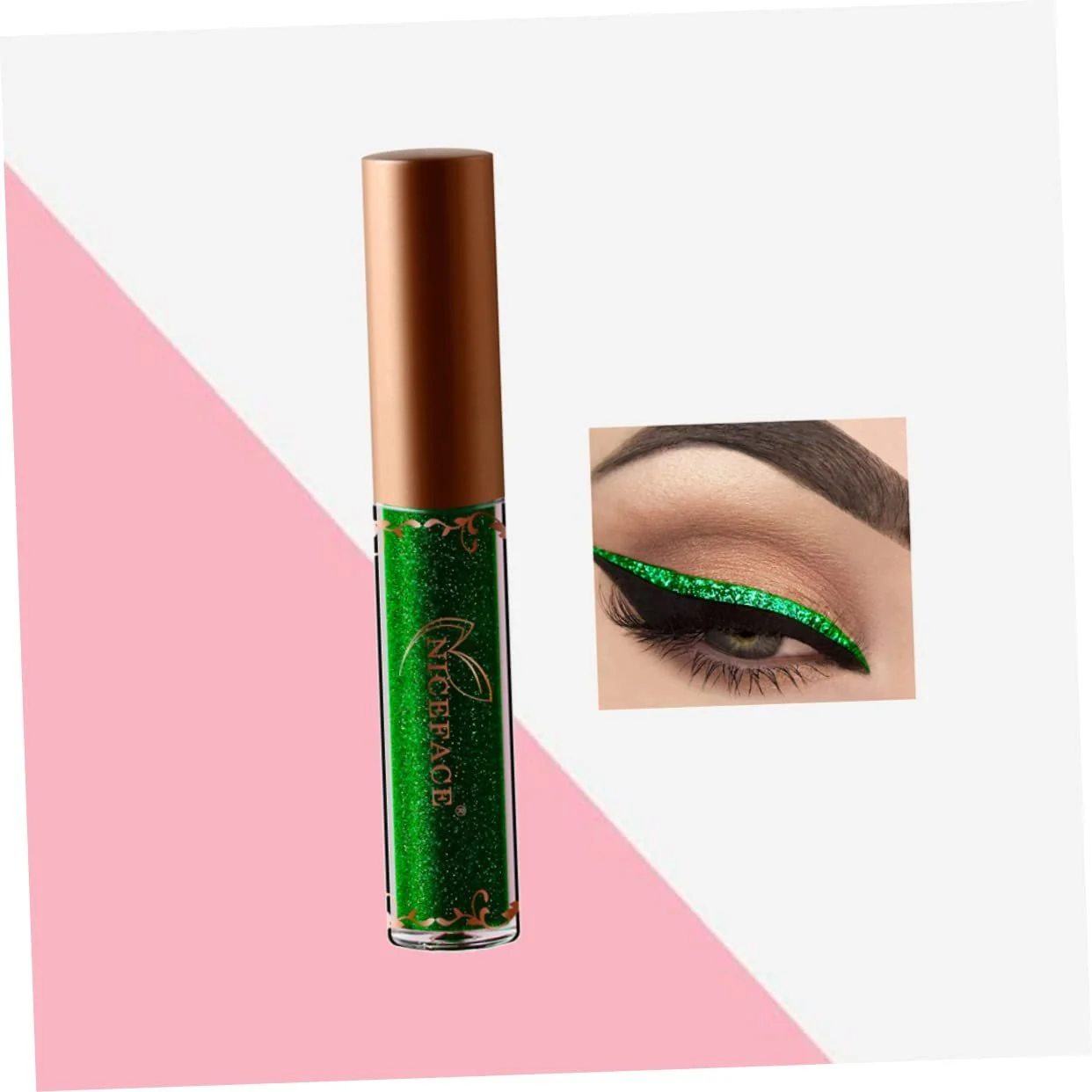 Рідка Підводка NOLITOY Перламутрова Блискуча Водостійка Кольорова, фото №5