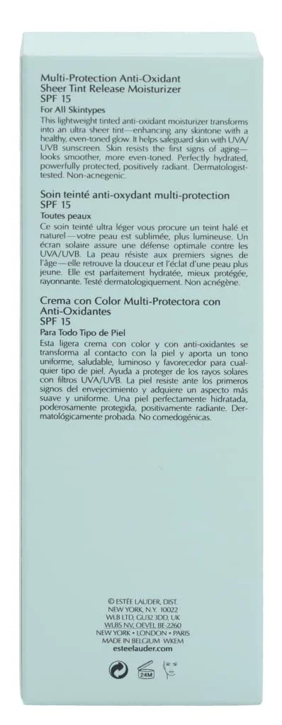 Денний крем Estée Lauder Daywear Sheer Tint Release Moist SPF15 50 мл, фото №4 Денний крем Estée Lauder Daywear Sheer Tint Release Moist SPF15 50 мл, фото №4