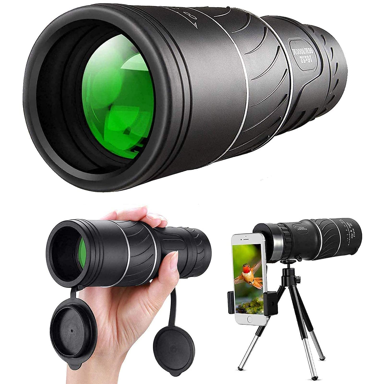 Монокуляр WANWEN Telescope 16 x 52 Dual Focus, фото №1
