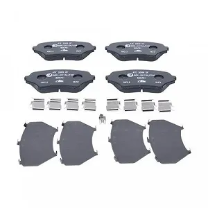 Комплект гальмівних колодок дискових ATE 13.0460-5761.2 для MAZDA передній міст synthetic.ua - Фото 1