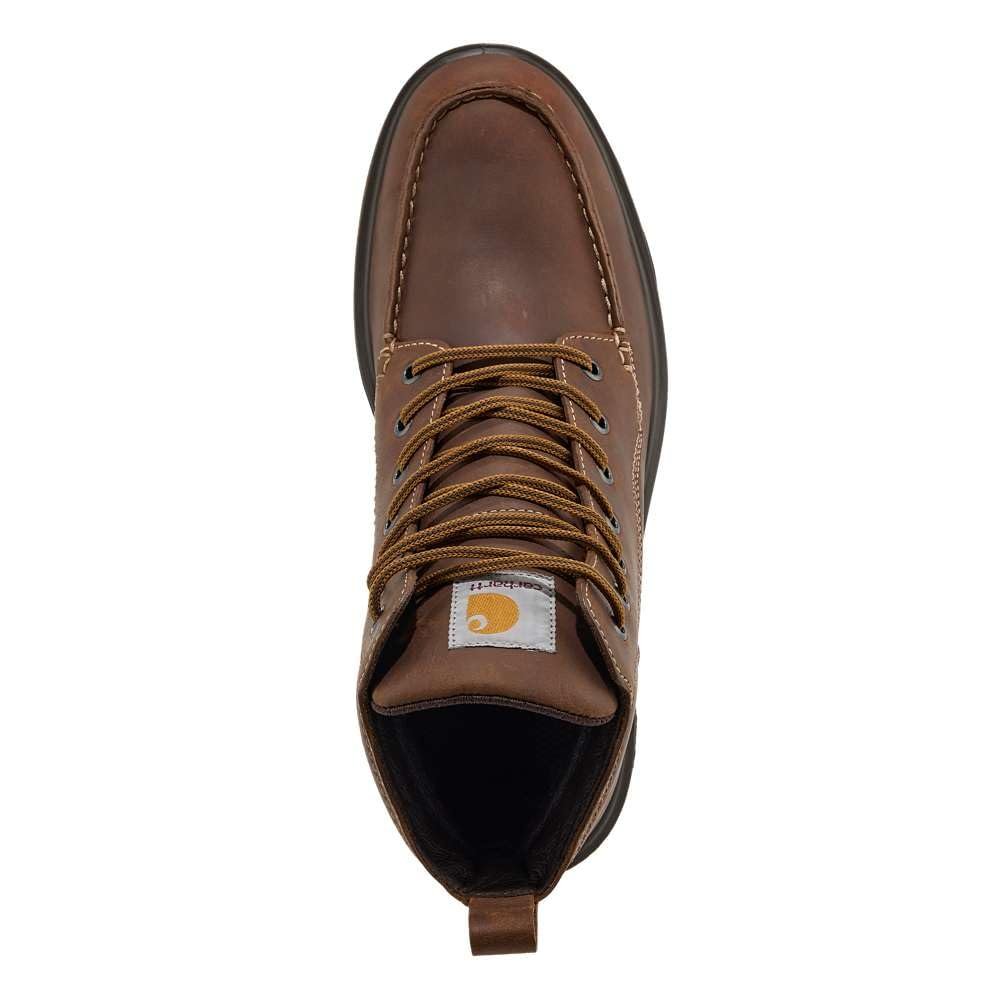 Черевики Carhartt Greenfields шкіряні чоловічі зелені, фото №4