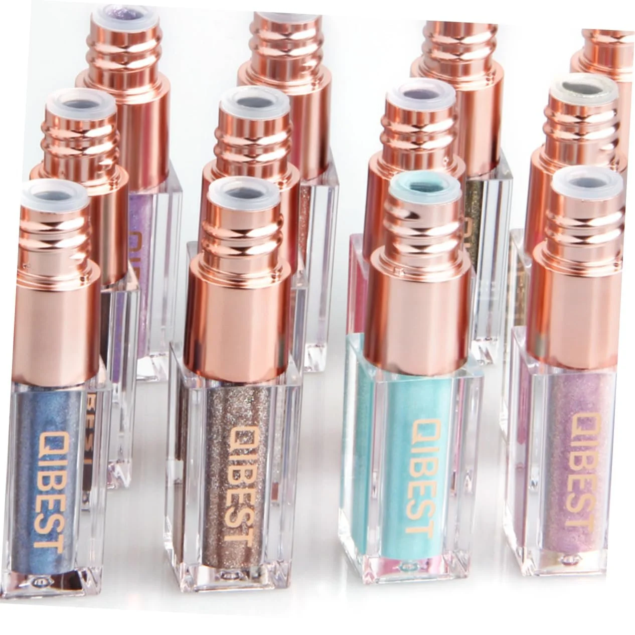 Жидкая Подводка для глаз DOITOOL Блестки Металлик, фото №4