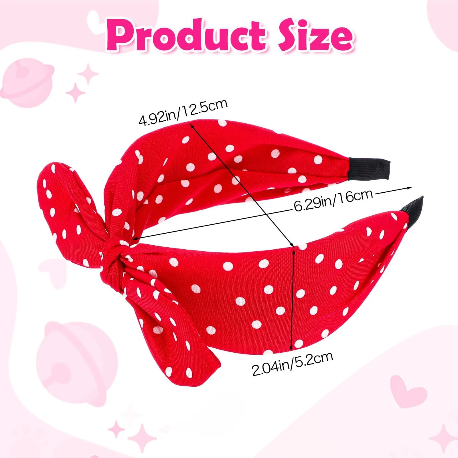 Обруч на Голову Широка (2 шт), фото №2