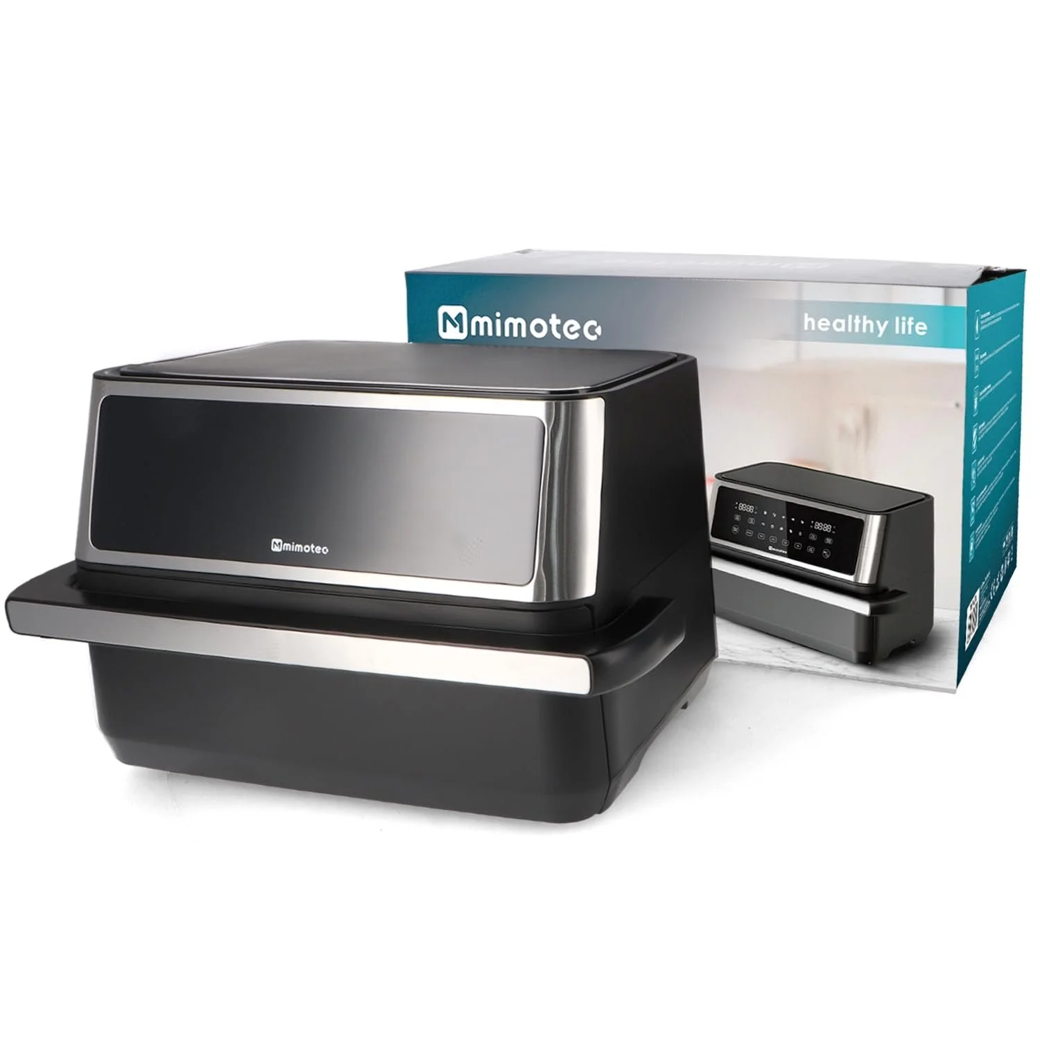 Мультипіч M mimotec Double Air Fryer Touch 11 л (5.5+5.5 л) 2850 Вт, фото №1