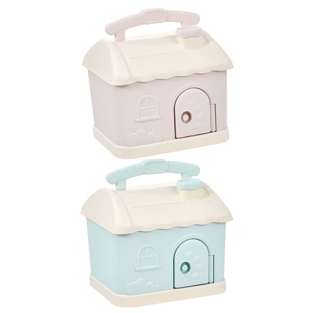 Скарбничка-будиночок Cartoon House DIY з 3D-наклейками, фото №4