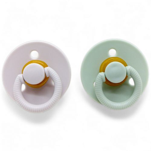 Набор латексных пустышек 6 мес серая [tsi244192-TSI], фото №2