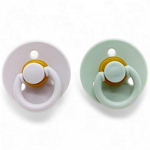 Набор латексных пустышек 6 мес серая [tsi244192-TSI] synthetic.ua - Фото 1