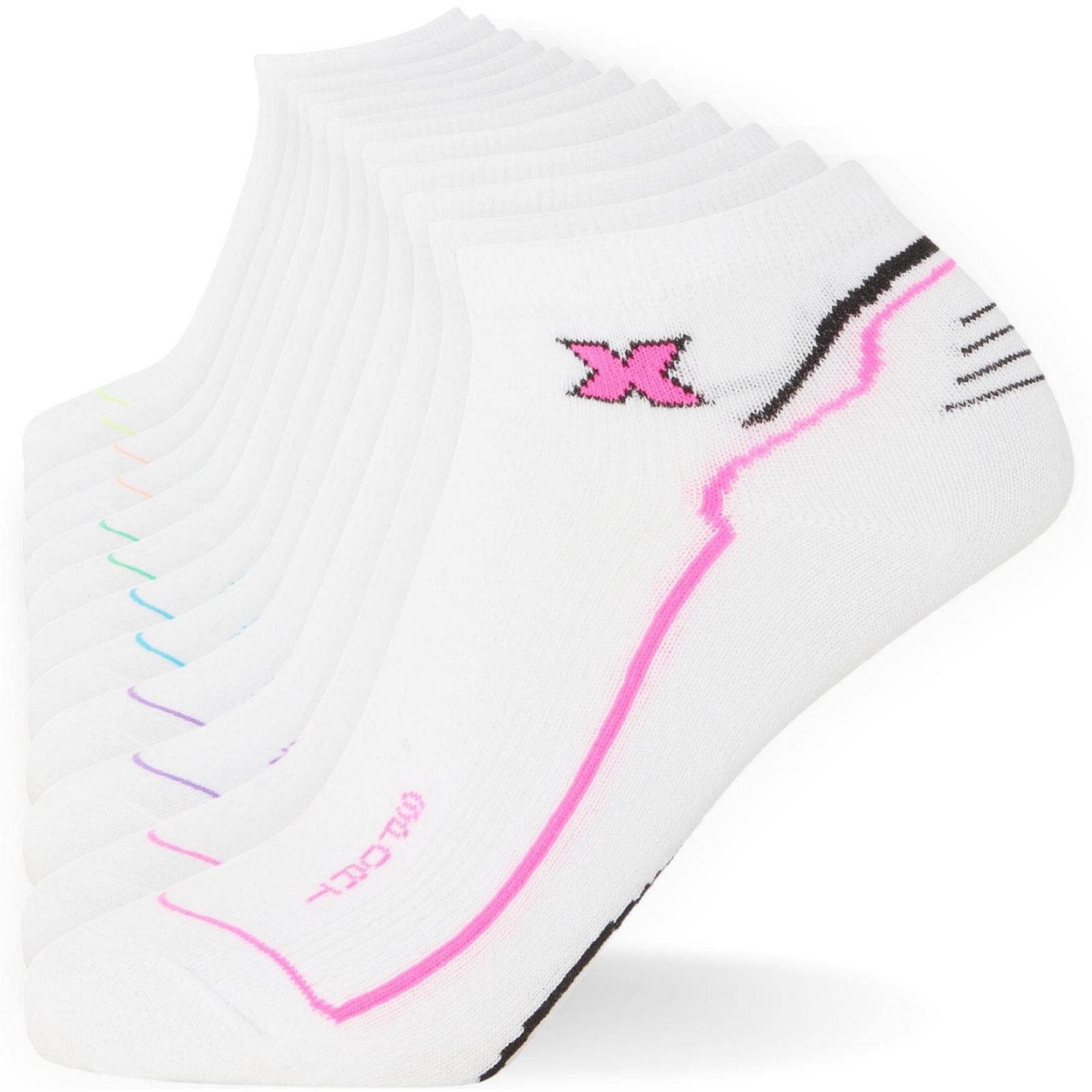 Носки спортивные FM London Женские 30-34 EU Белый, Набор 12 пар, фото №1