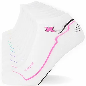 Шкарпетки спортивні FM London Жіночі 30-34 EU Білий, Набір 12 пар - Фото 1