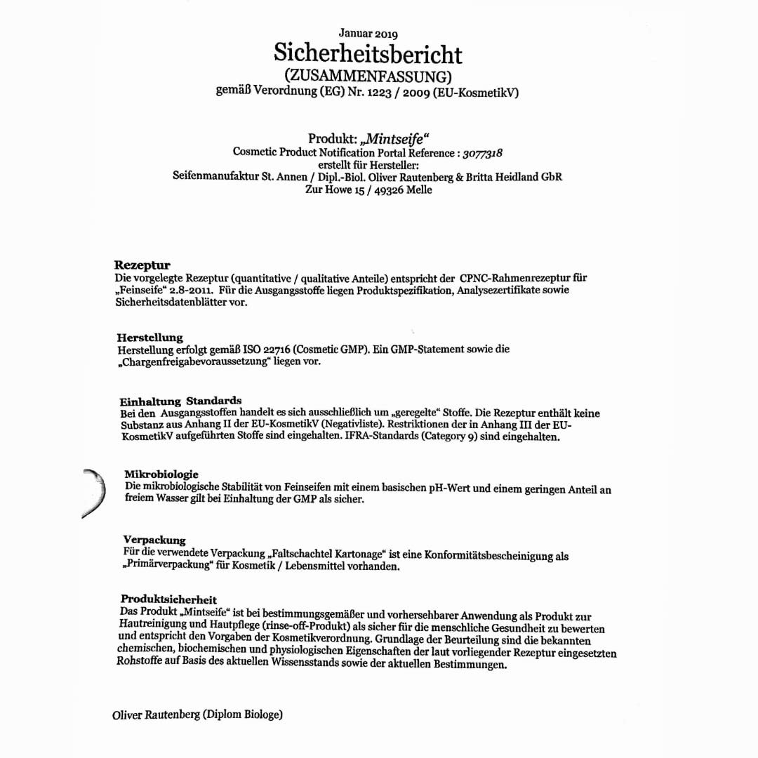 Твердий гель для душу PlantBase Mint для тіла та обличчя 100 г, фото №7