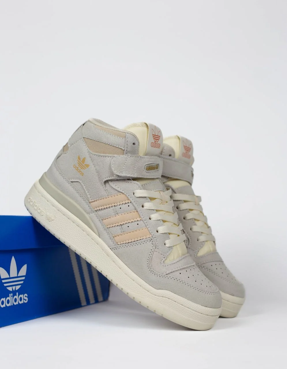 Кроссовки Adidas Forum 84 high Gray, фото №1