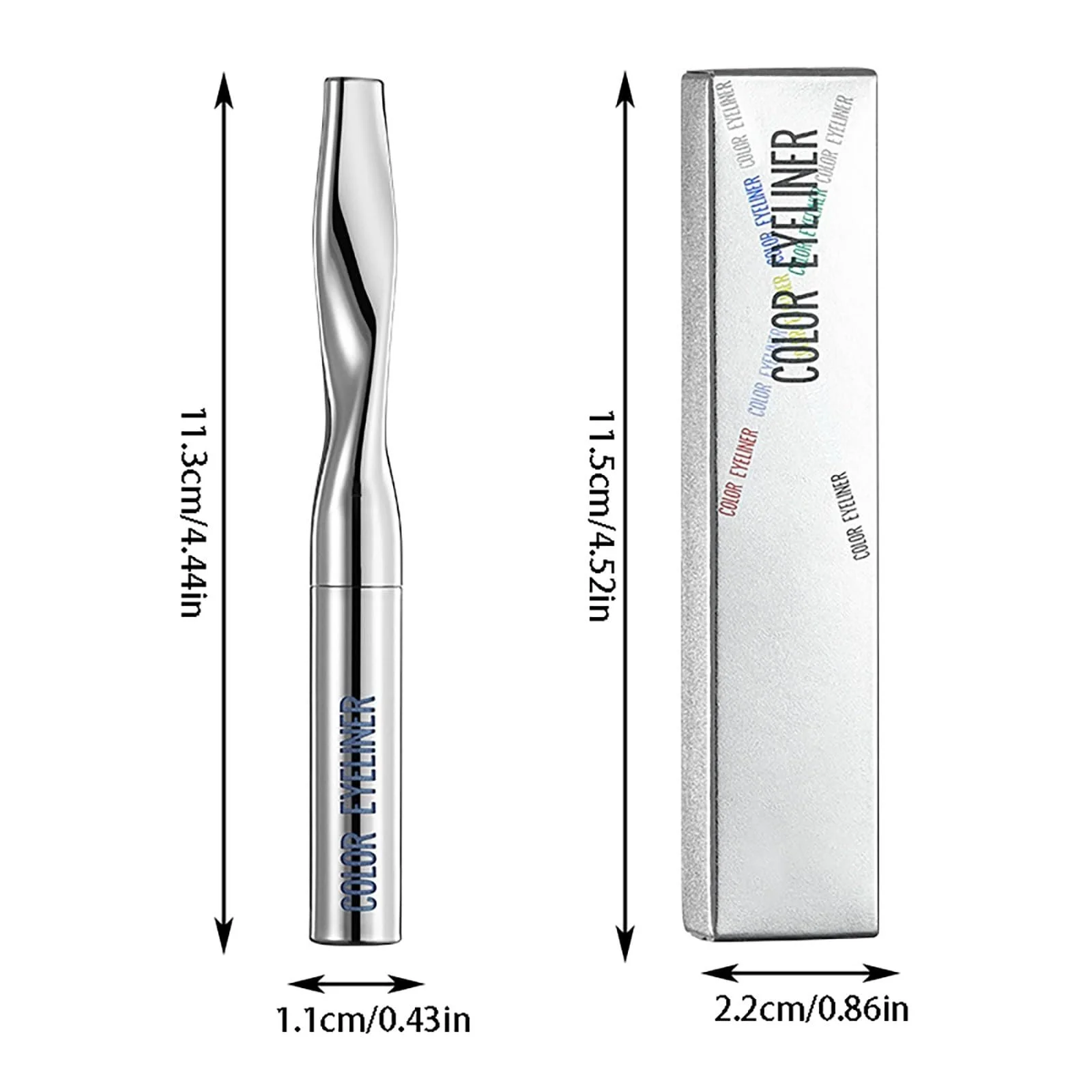 Подводка для глаз Tmianya Жидкая Цветная, фото №4