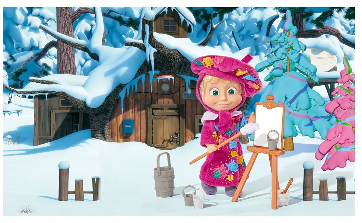 Лялька Маша Simba Маша і Ведмідь 12 см, фото №2 Лялька Маша Simba Маша і Ведмідь 12 см, фото №2