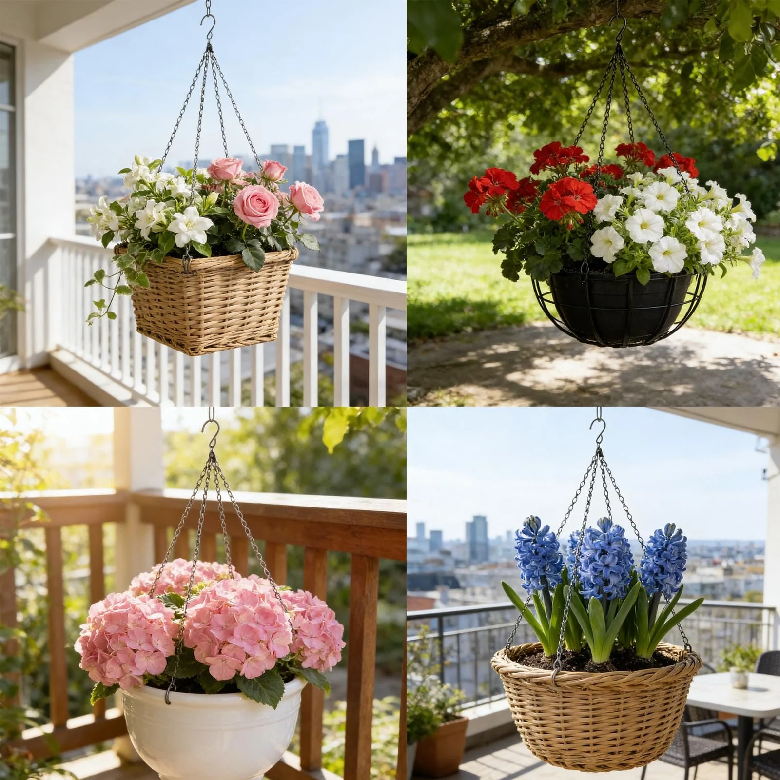 Ланцюги для підвісних кошиків Набір із 6 шт. Метал 50 см Сріблястий, фото №5