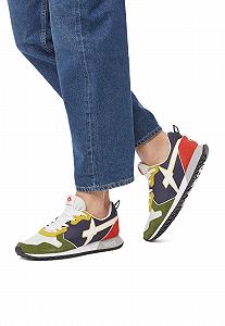 Кроссовки W6YZ Jet M Кожа и нейлон Оранжевый/Цвет милитари synthetic.ua - Фото 1