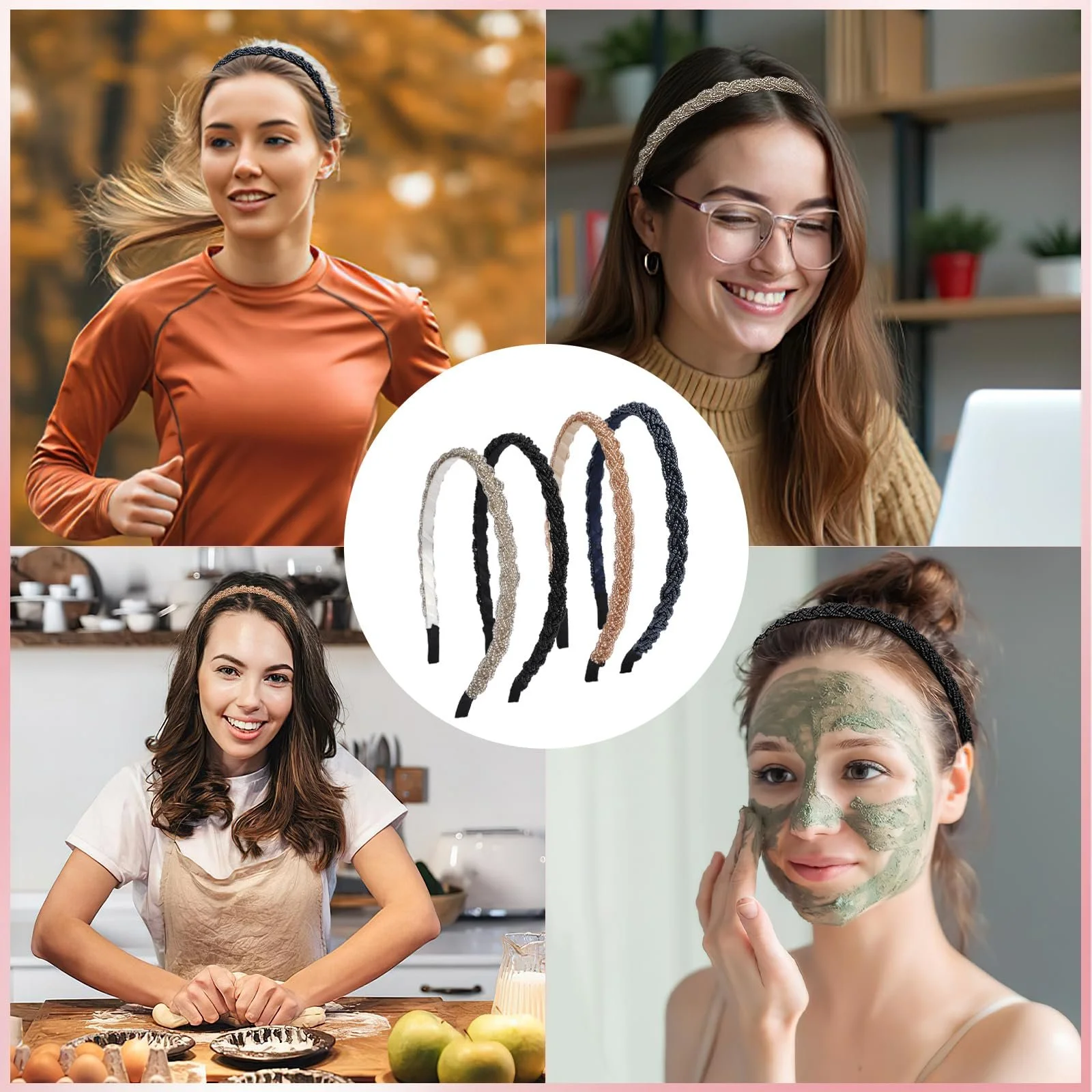 Обруч JULMELON Плетеные, фото №5 Обруч JULMELON Плетеные, фото №5