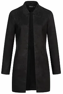 Пальто ONLY ONLNewSoho Жіноче Штучна шкіра Замшевий вигляд - Фото 1