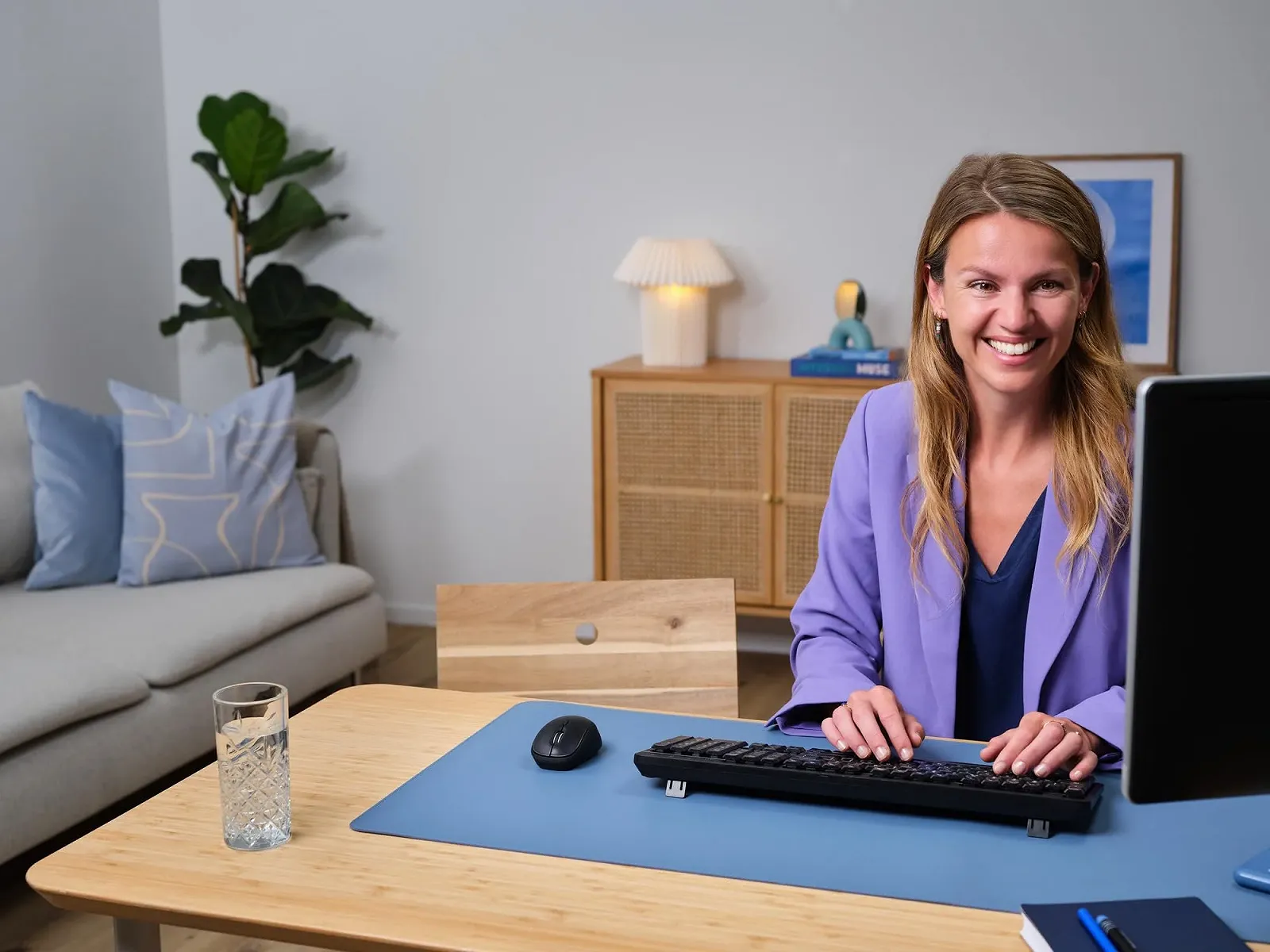 Мышь беспроводная Trust Yuki Quiet Bluetooth + 2.4 GHz, компактная, для нескольких устройств, с батареей, для правой и левой руки, 75% переработанного пластика, фото №10