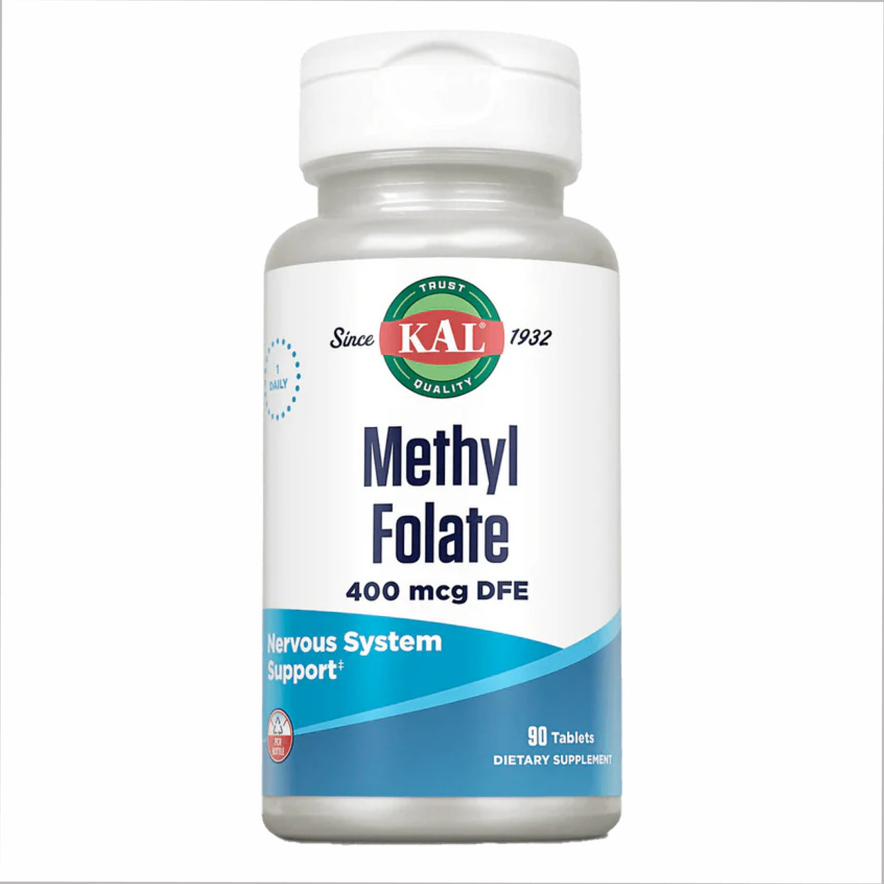 Methyl Folate 400mcg 90 tabs, фото №1