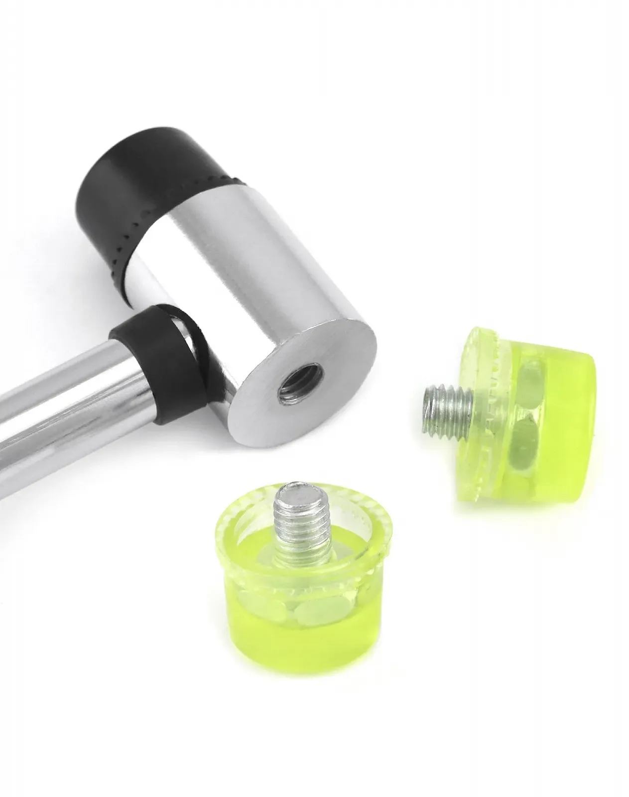 Резиновый молоток QWORK 25 mm с двойной головкой и нескользящей рукояткой, фото №4 Резиновый молоток QWORK 25 mm с двойной головкой и нескользящей рукояткой, фото №4